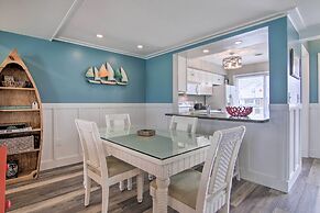 Walk to Maryland Beach: Canal-front Escape w/ Dock