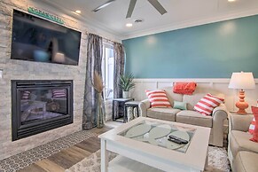 Walk to Maryland Beach: Canal-front Escape w/ Dock