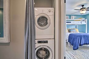 Walk to Maryland Beach: Canal-front Escape w/ Dock