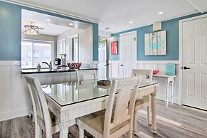 Walk to Maryland Beach: Canal-front Escape w/ Dock