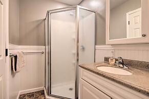 Walk to Maryland Beach: Canal-front Escape w/ Dock