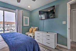 Walk to Maryland Beach: Canal-front Escape w/ Dock