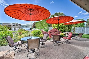 Lake Chelan Home w/ Boat Dock & Slip