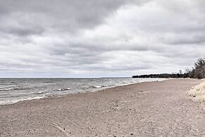 Walk to Lake Superior: Ontonagon Home w/ Fire Pit!
