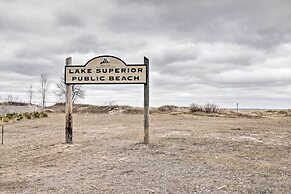 Walk to Lake Superior: Ontonagon Home w/ Fire Pit!