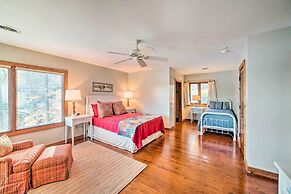 Lakefront Harrison Home w/ Sunroom, Deck, & Dock!