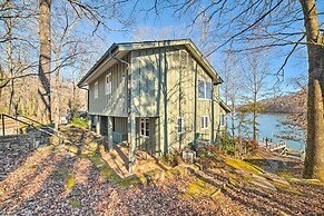 Lakefront Harrison Home w/ Sunroom, Deck, & Dock!