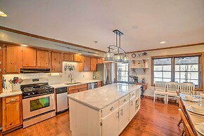 Lakefront Harrison Home w/ Sunroom, Deck, & Dock!