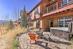 Gorgeous Fraser Townhome w/ Private Hot Tub!