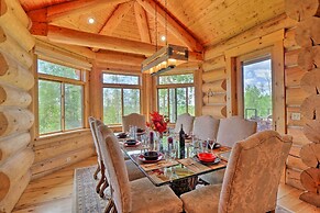 Cozy Fairplay Log Cabin w/ Deck: 26 Mi to Breck!