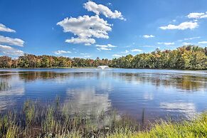 1 Block to Lake: Poconos Getaway w/ Fire Pit!