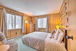 1 Block to Lake: Poconos Getaway w/ Fire Pit!