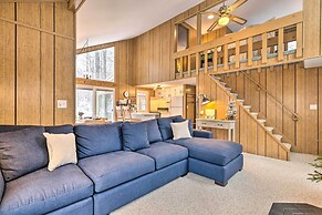 1 Block to Lake: Poconos Getaway w/ Fire Pit!