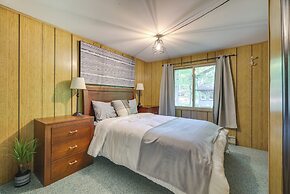 1 Block to Lake: Poconos Getaway w/ Fire Pit!