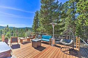 2 Mi to St Marys Glacier: Modern Cabin w/ Hot Tub