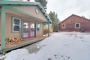 2 Mi to St Marys Glacier: Modern Cabin w/ Hot Tub