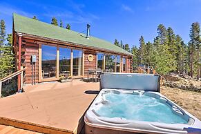2 Mi to St Marys Glacier: Modern Cabin w/ Hot Tub