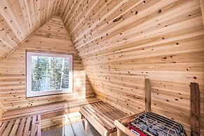 2 Mi to St Marys Glacier: Modern Cabin w/ Hot Tub