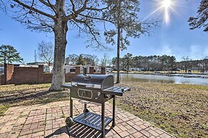 Shoreline Home w/ Boat Dock & Fire Pit in Shelby!