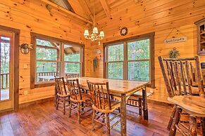 'serenity Now' Cabin w/ Fire Pit + Game Room!