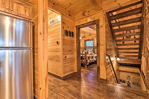 'serenity Now' Cabin w/ Fire Pit + Game Room!