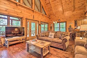'serenity Now' Cabin w/ Fire Pit + Game Room!