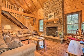 'serenity Now' Cabin w/ Fire Pit + Game Room!