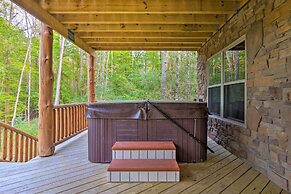 'serenity Now' Cabin w/ Fire Pit + Game Room!