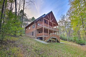 'serenity Now' Cabin w/ Fire Pit + Game Room!