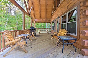 'serenity Now' Cabin w/ Fire Pit + Game Room!