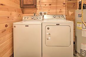 'serenity Now' Cabin w/ Fire Pit + Game Room!