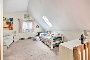 Colorful Pocono Lake Cabin w/ Deck & Fire Pit