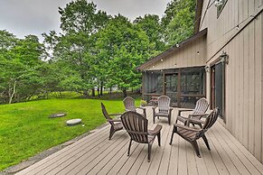 Near Hiking & Skiing: Albrightsville Home w/ Deck!