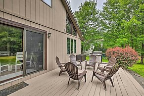 Near Hiking & Skiing: Albrightsville Home w/ Deck!