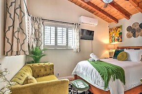 1 Mi to Lake Gregory: Boho Crestline Cabin