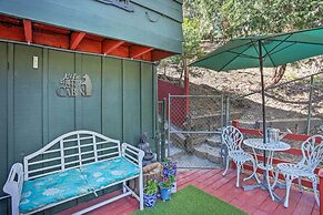 1 Mi to Lake Gregory: Boho Crestline Cabin