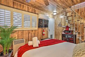 1 Mi to Lake Gregory: Boho Crestline Cabin