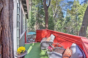 1 Mi to Lake Gregory: Boho Crestline Cabin