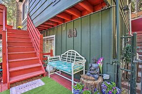 1 Mi to Lake Gregory: Boho Crestline Cabin