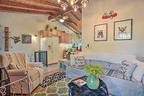 1 Mi to Lake Gregory: Boho Crestline Cabin