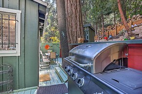 1 Mi to Lake Gregory: Boho Crestline Cabin