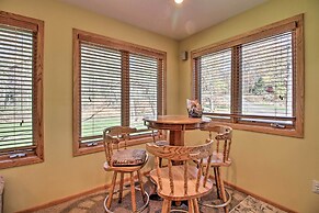 Cabin w/ Fire Pit & Movie Room, 1 Mi to Lake