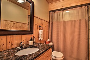 Cabin w/ Fire Pit & Movie Room, 1 Mi to Lake