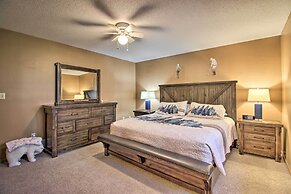 Cabin w/ Fire Pit & Movie Room, 1 Mi to Lake
