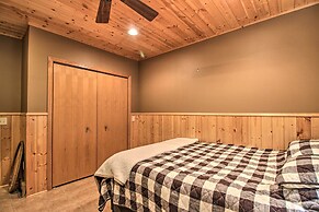 Cabin w/ Fire Pit & Movie Room, 1 Mi to Lake