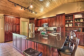 Cabin w/ Fire Pit & Movie Room, 1 Mi to Lake