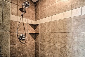 Cabin w/ Fire Pit & Movie Room, 1 Mi to Lake