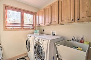 Cabin w/ Fire Pit & Movie Room, 1 Mi to Lake