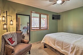 Cabin w/ Fire Pit & Movie Room, 1 Mi to Lake
