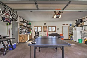 Cabin w/ Fire Pit & Movie Room, 1 Mi to Lake